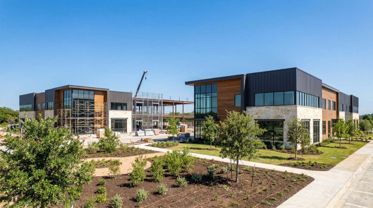 Commercial construction in Leander, TX served by Martinez Professional Construction